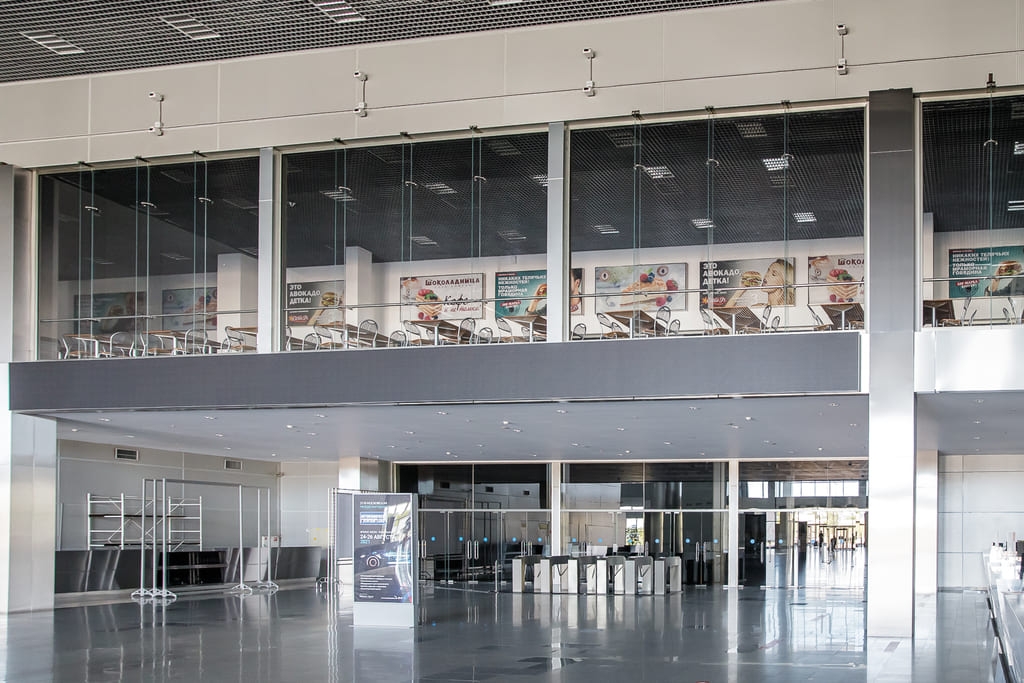 SECOND FLOOR GLASS BRANDING (FOOD COURT GLASSES)